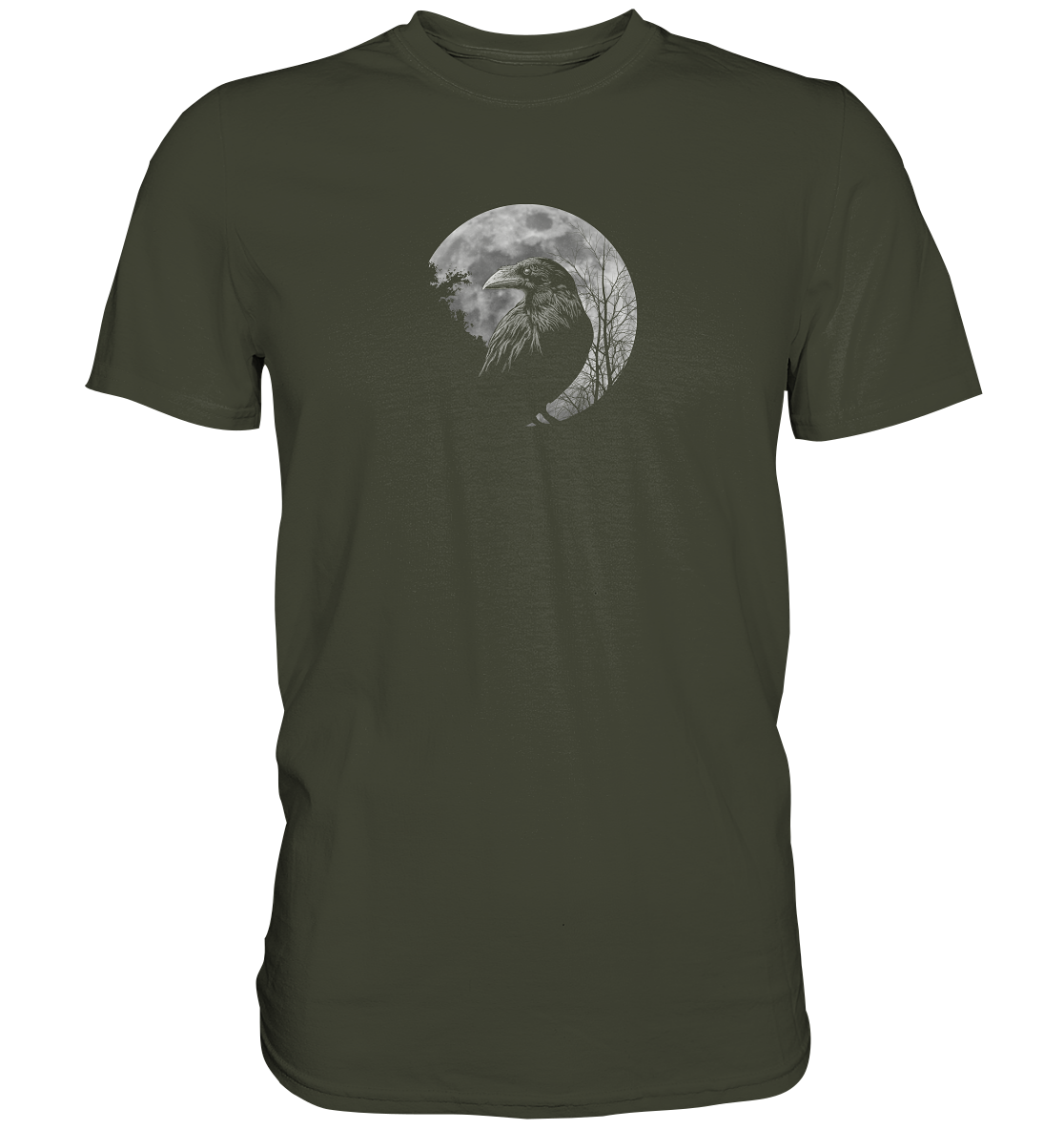 Vollmond-Rabe - Premium Shirt