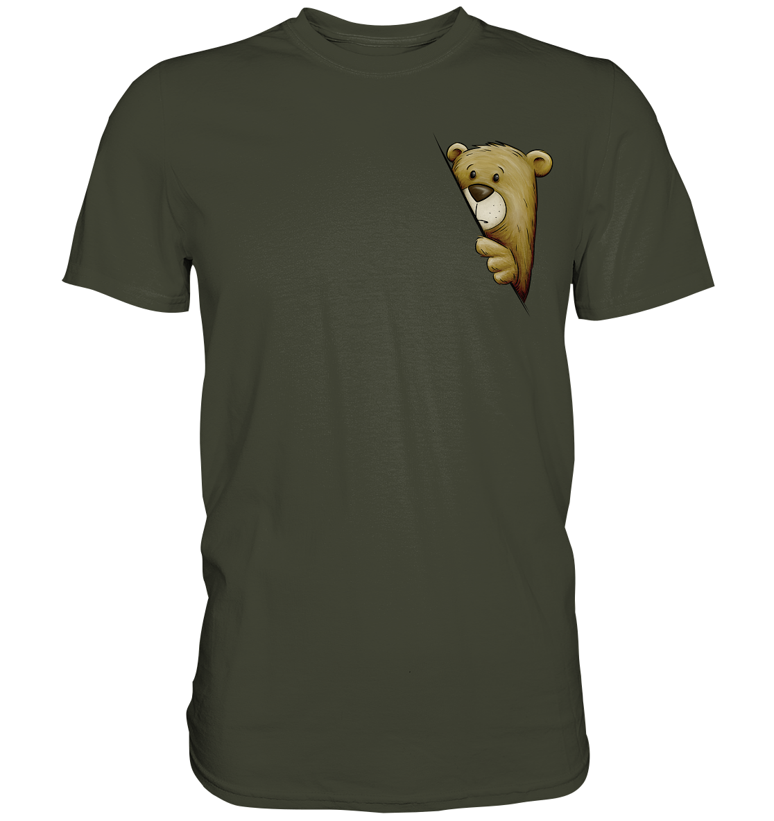 Funky Bär Illustration - Premium Shirt