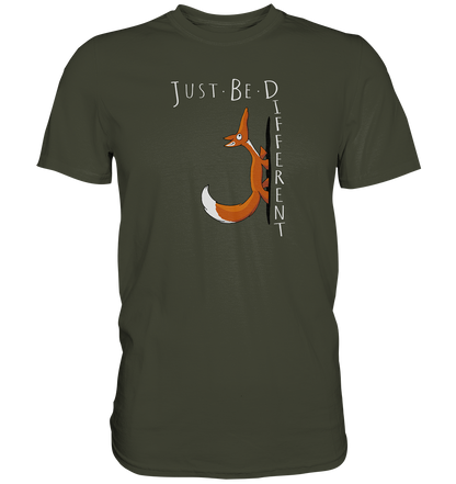Just Be Different | Sei Anders, kleiner Fuchs - Premium Shirt