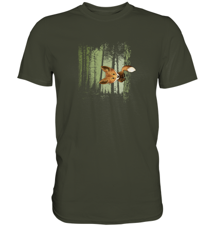 Fuchs im Zwielicht-Wald - Premium Shirt