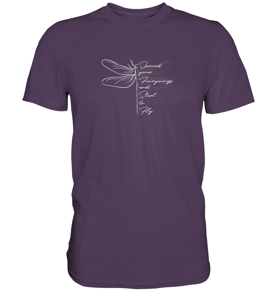 Breite die Flügel aus und flieg los | Libelle - Premium Shirt
