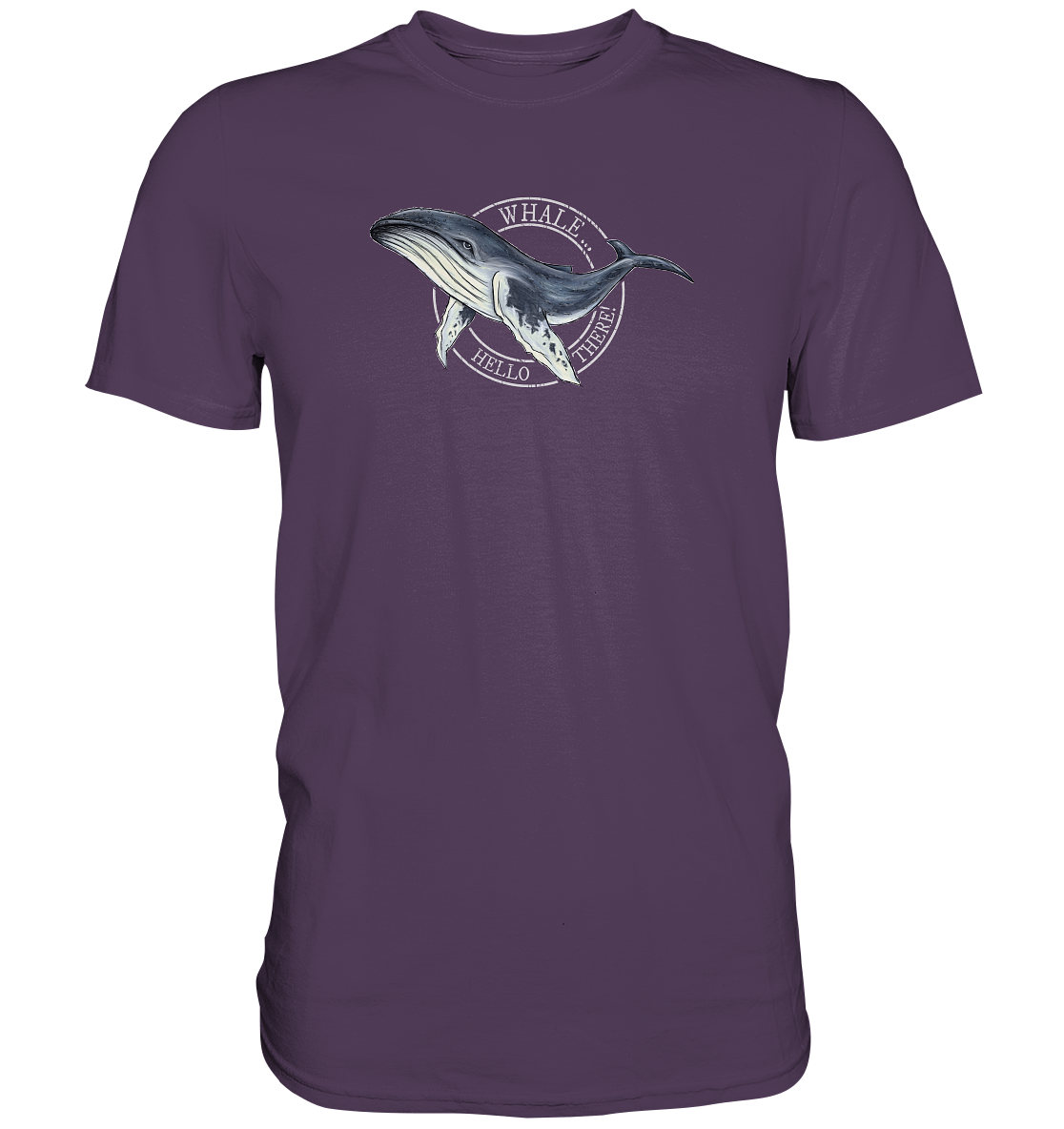 Whale, Hello There | Buckelwal - Premium Shirt