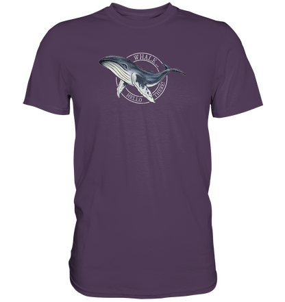 Whale, Hello There | Buckelwal - Premium Shirt