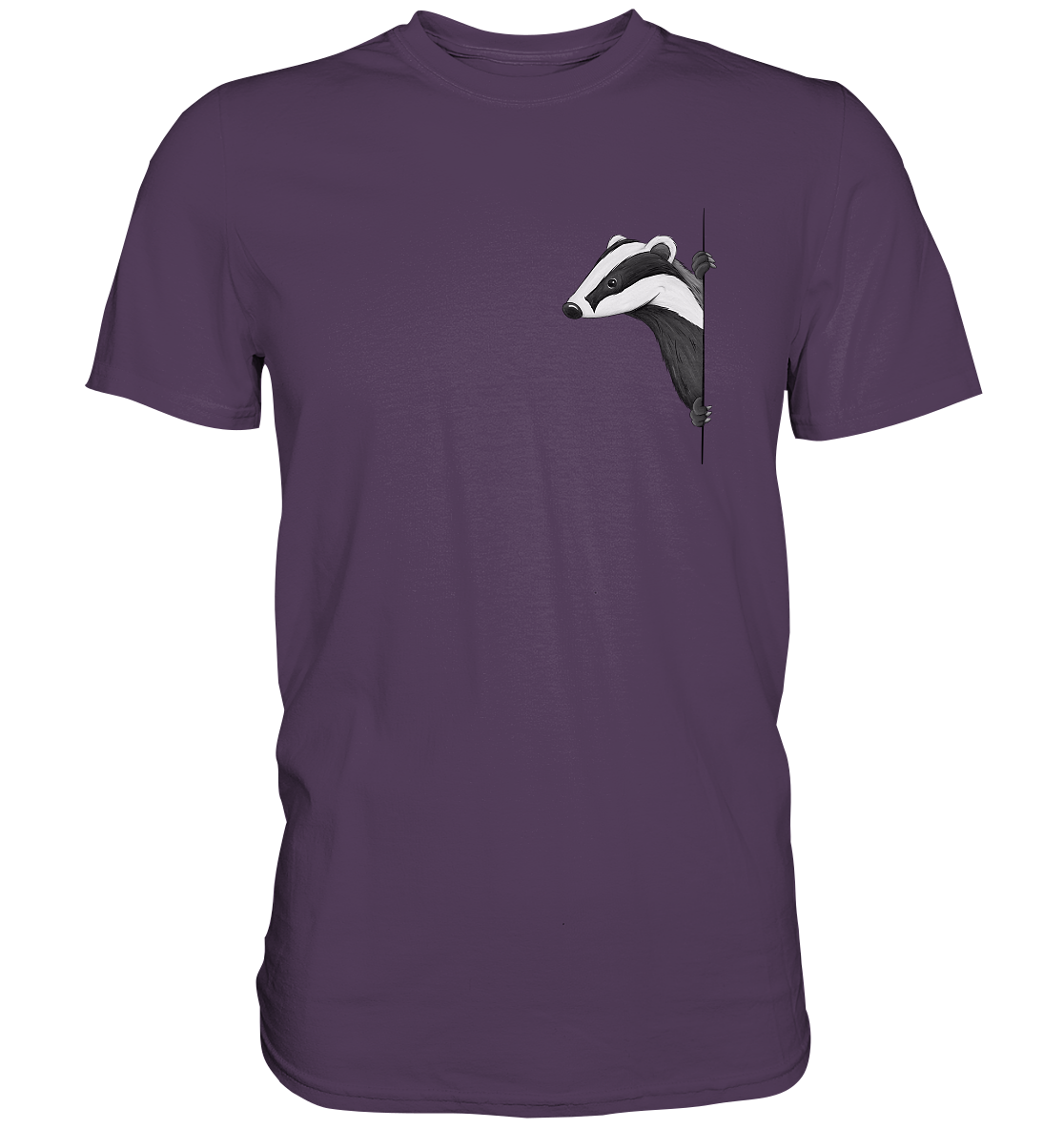 Lässiger Dachs Meister Grimbart - Premium Shirt