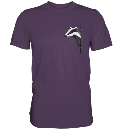 Lässiger Dachs Meister Grimbart - Premium Shirt
