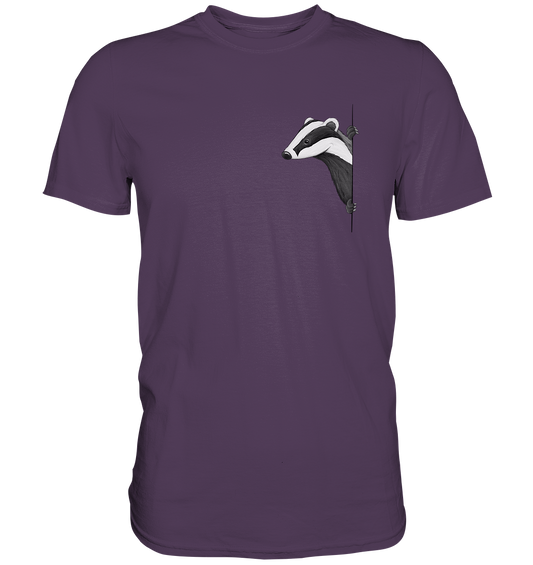 Lässiger Dachs Meister Grimbart - Premium Shirt