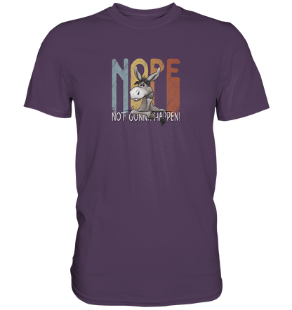 Nope | bockiger Esel - Premium Shirt