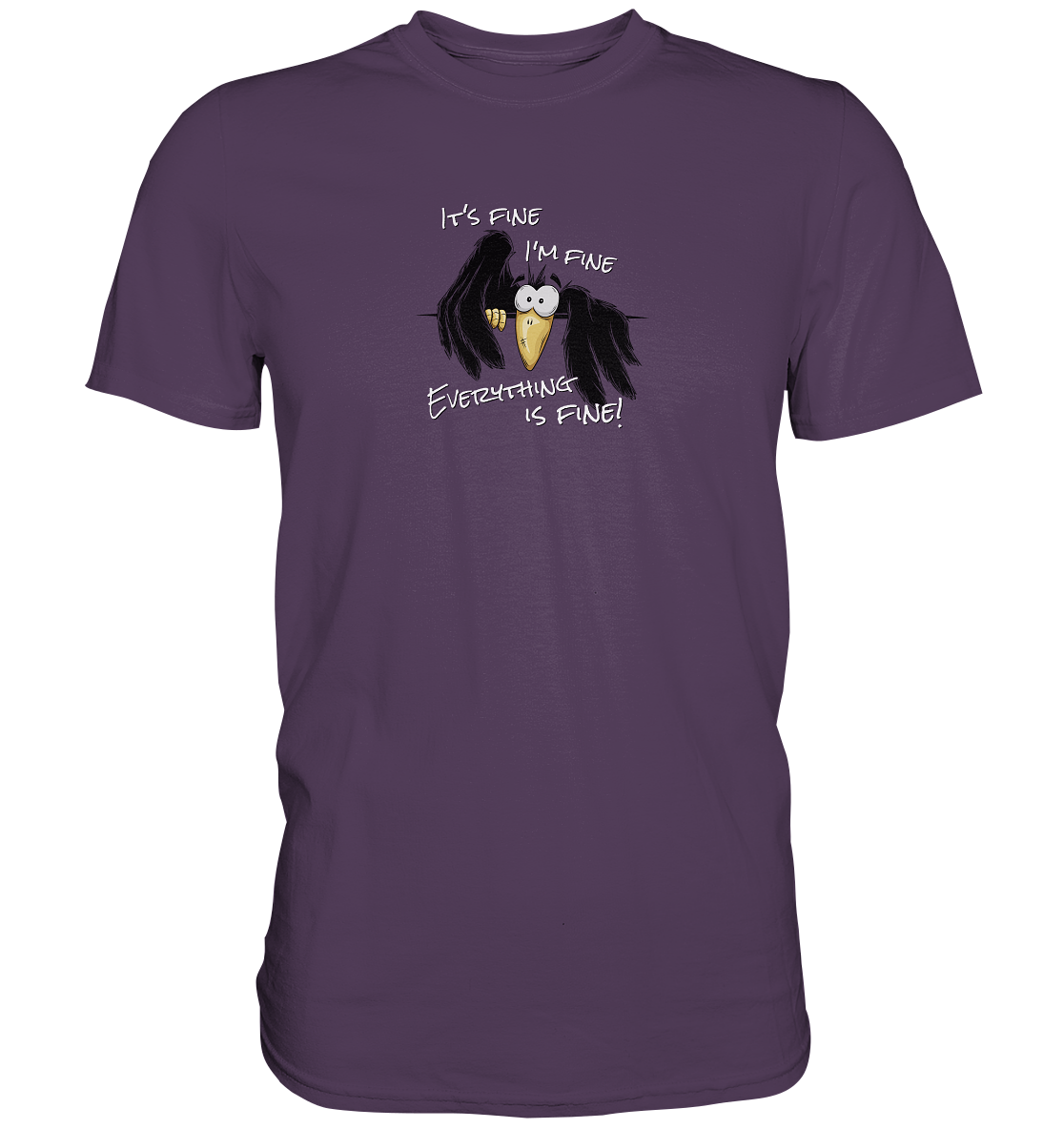 I’m Fine Rabe | Alles Gut Krähe - Premium Shirt