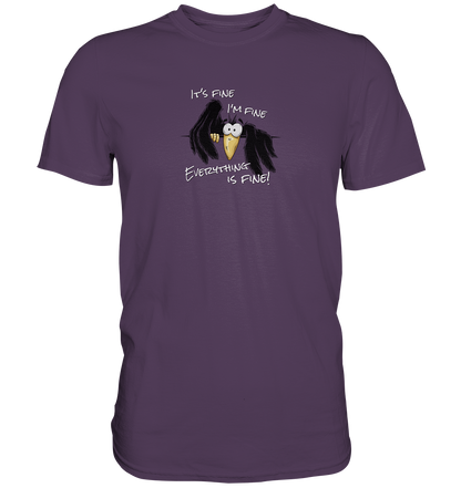 I’m Fine Rabe | Alles Gut Krähe - Premium Shirt