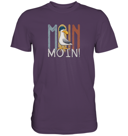 Moin Moin norddeutsche Möwe - Premium Shirt
