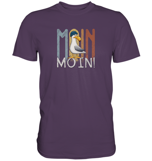 Moin Moin norddeutsche Möwe - Premium Shirt