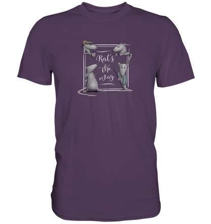 Rat’s The Way Kaffeehaus Ratten - Premium Shirt