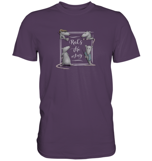 Rat’s The Way Kaffeehaus Ratten - Premium Shirt