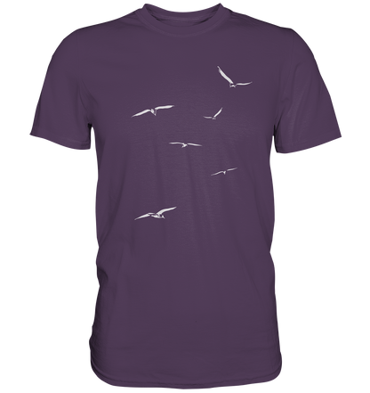 Vogelschwarm – Traum vom Fliegen - Premium Shirt