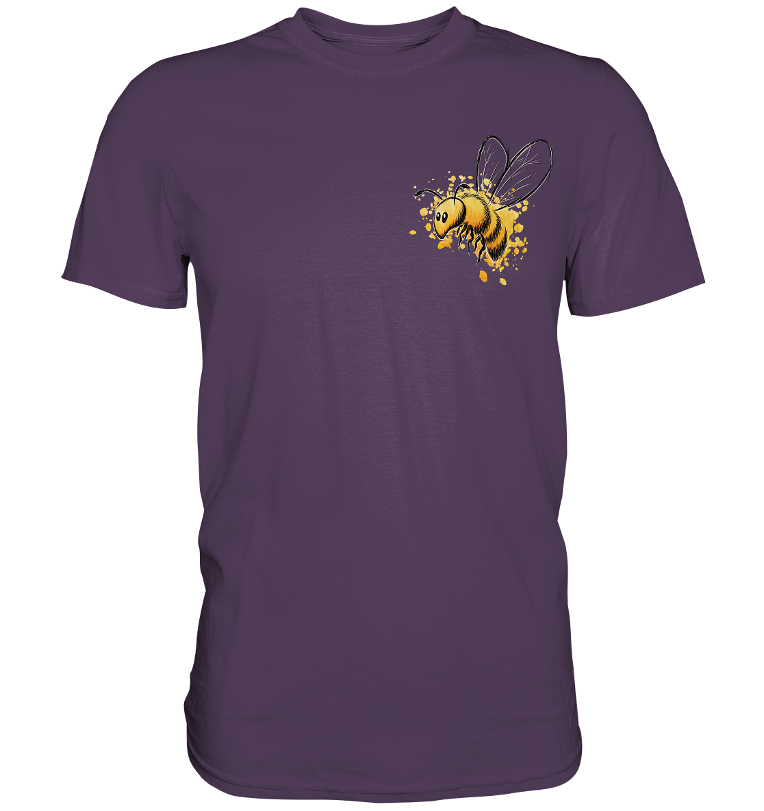 Lässige kleine Honig-Biene - Premium Shirt