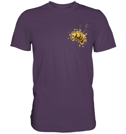 Lässige kleine Honig-Biene - Premium Shirt