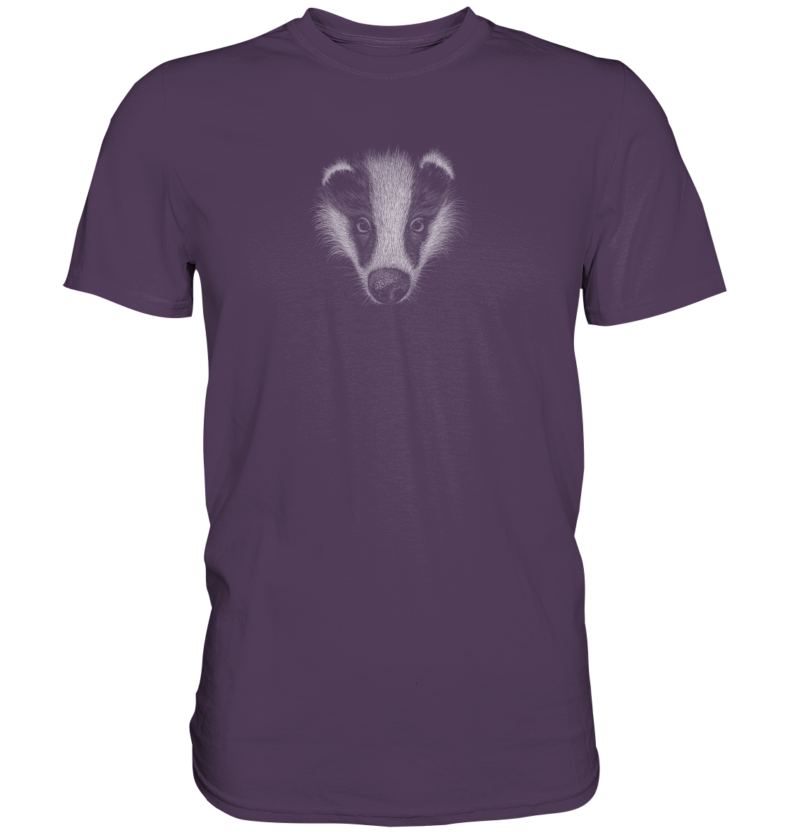 Kritzel-Kunst Dachs Illustration - Premium Shirt