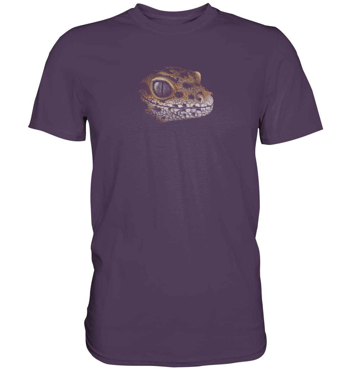 Leopard Gecko Skizze Kritzelkunst - Premium Shirt
