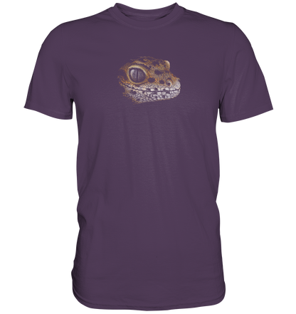 Leopard Gecko Skizze Kritzelkunst - Premium Shirt