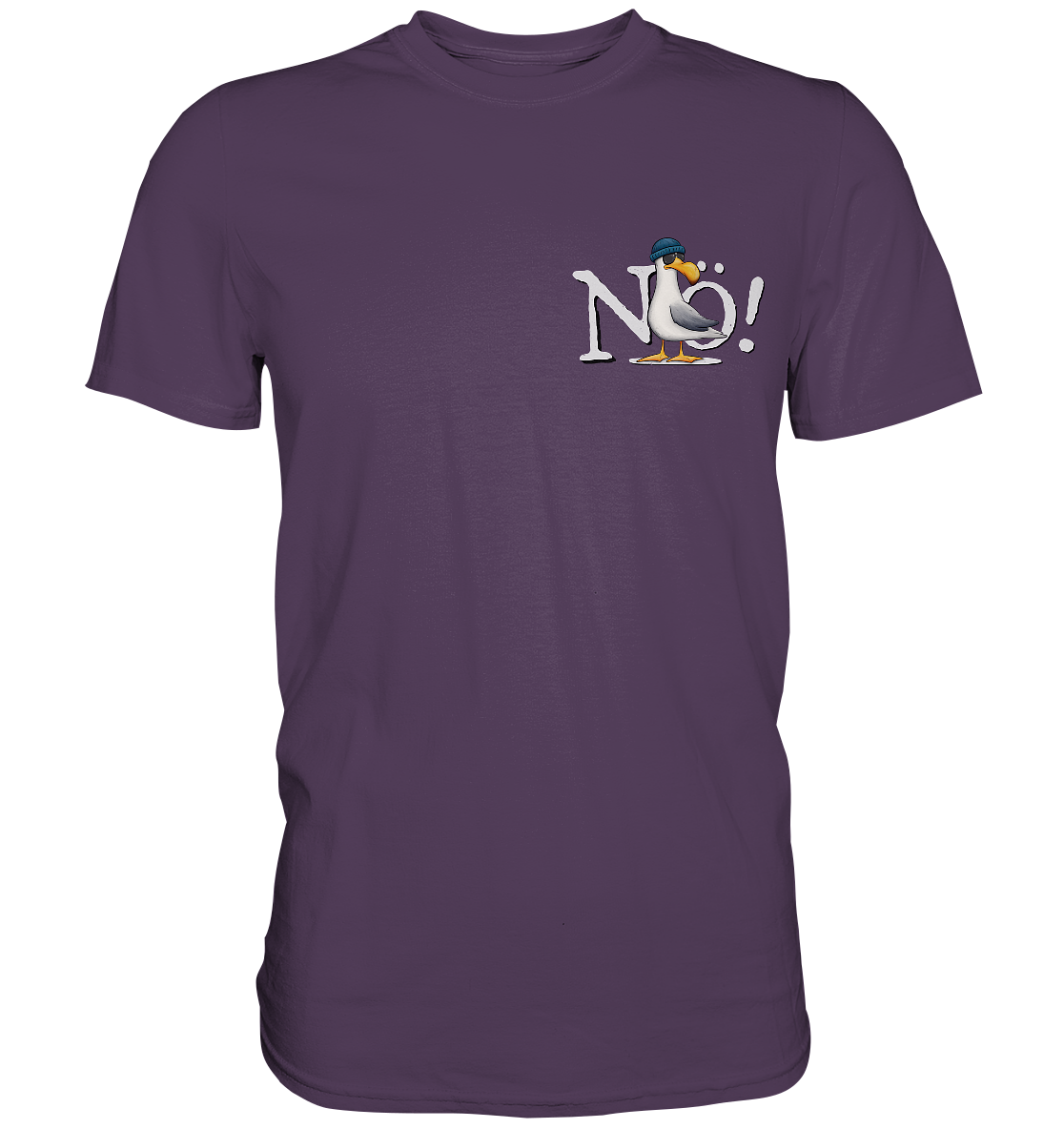 Nö Kein Bock Möwe - Premium Shirt