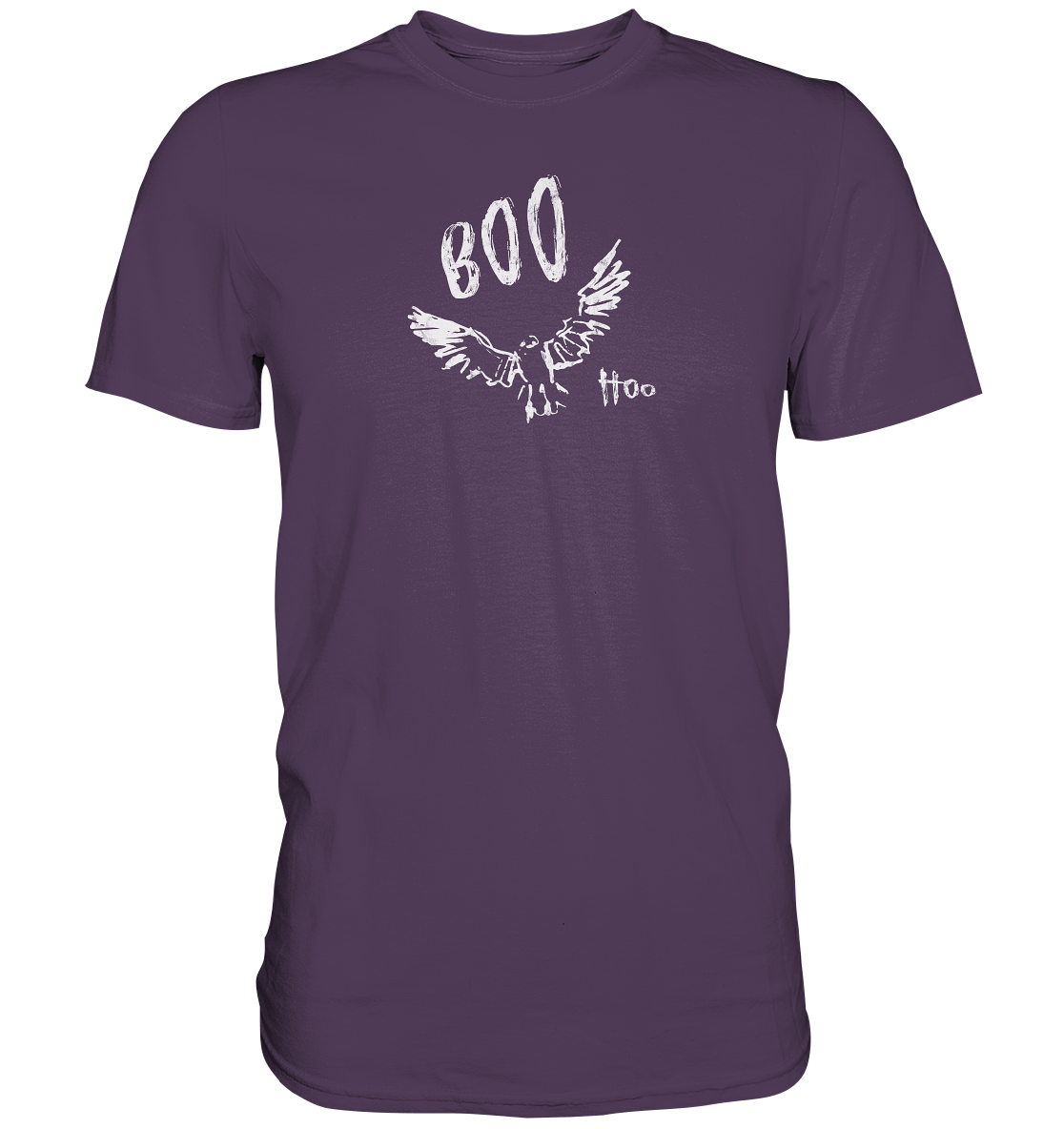 Boo Hoo! Fliegende Eule  - Premium Shirt