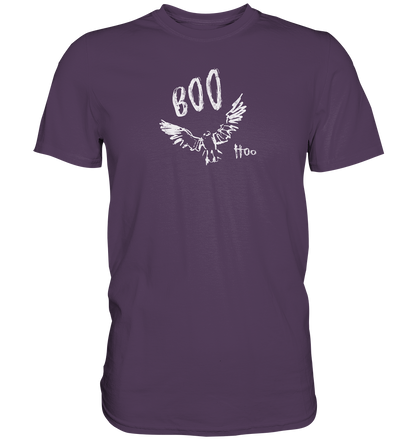 Boo Hoo! Fliegende Eule  - Premium Shirt