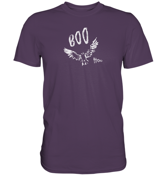 Boo Hoo! Fliegende Eule  - Premium Shirt