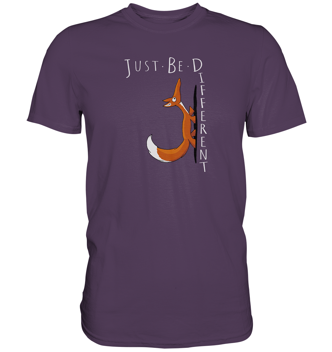 Just Be Different | Sei Anders, kleiner Fuchs - Premium Shirt