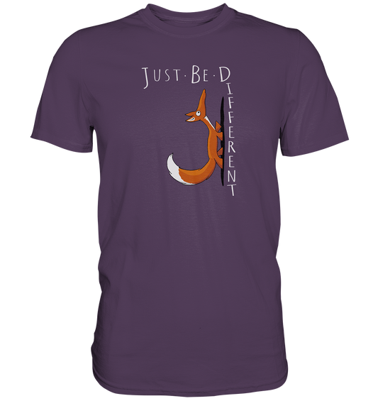 Just Be Different | Sei Anders, kleiner Fuchs - Premium Shirt