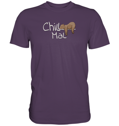 Chill Mal schläfriger Braunbär - Premium Shirt