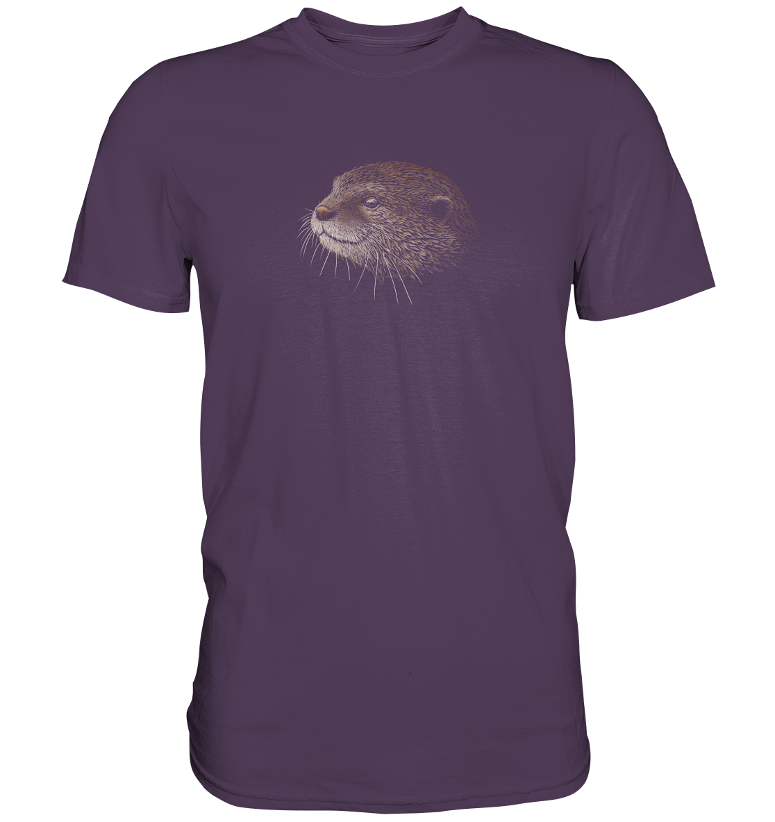 Otter Bleistift Zeichnung KritzelKunst - Premium Shirt