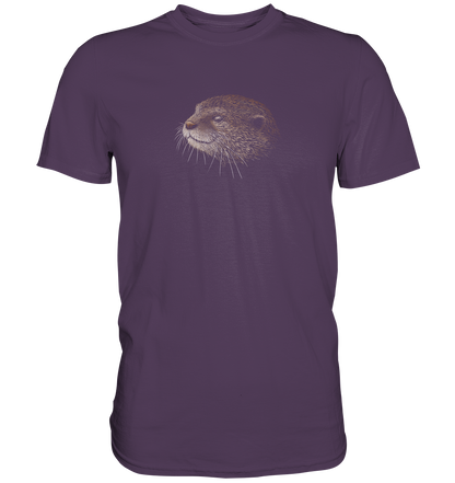 Otter Bleistift Zeichnung KritzelKunst - Premium Shirt