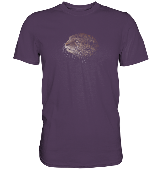 Otter Bleistift Zeichnung KritzelKunst - Premium Shirt