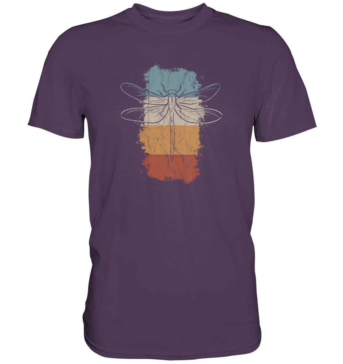Retro Kunst Libelle | Vintage Dragonfly - Premium Shirt