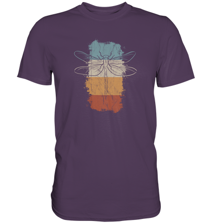 Retro Kunst Libelle | Vintage Dragonfly - Premium Shirt