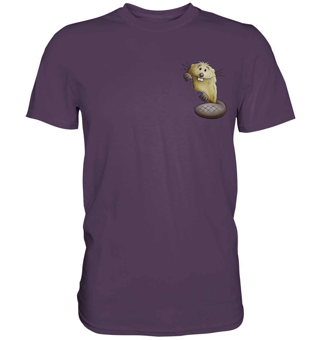 Lustiger frecher Biber - Premium Shirt