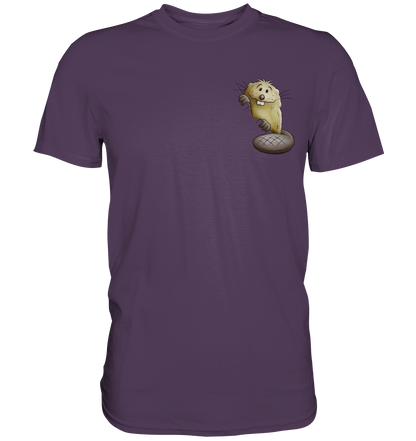 Lustiger frecher Biber - Premium Shirt