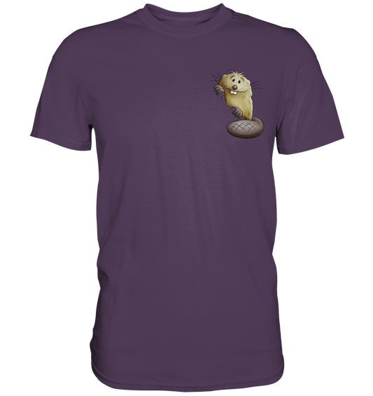 Lustiger frecher Biber - Premium Shirt