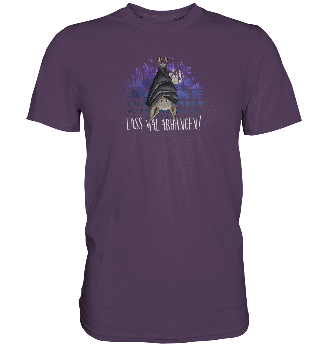 Lass mal abhängen Fledermaus - Premium Shirt