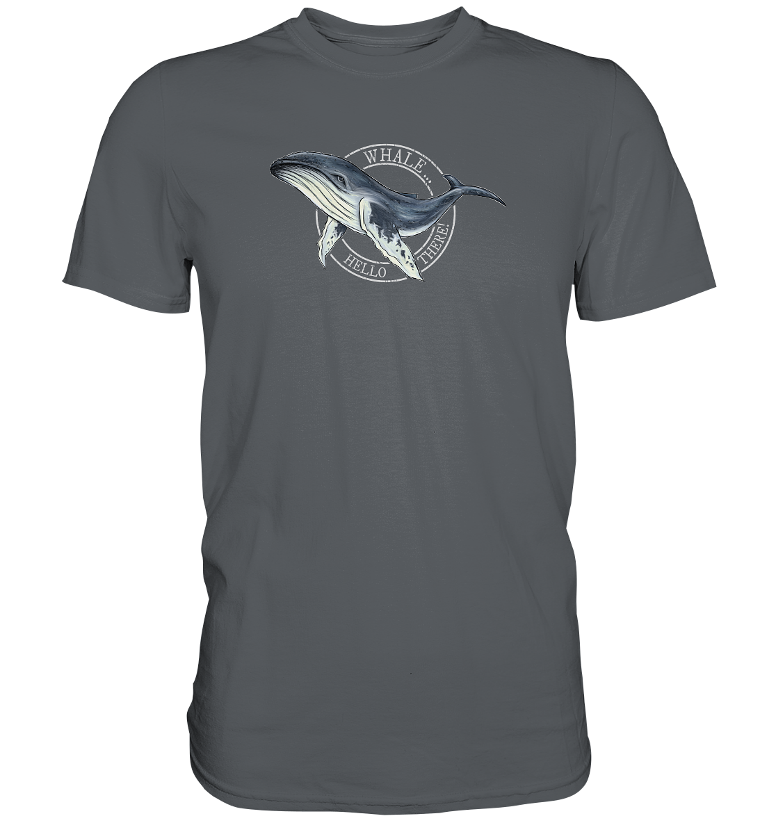 Whale, Hello There | Buckelwal - Premium Shirt