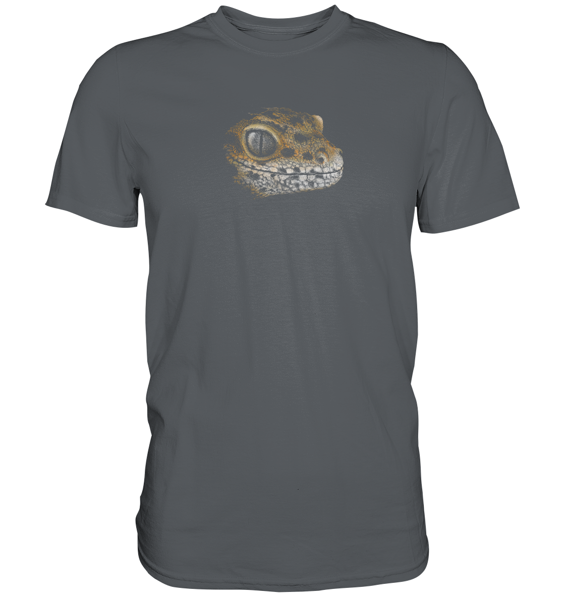Leopard Gecko Skizze Kritzelkunst - Premium Shirt