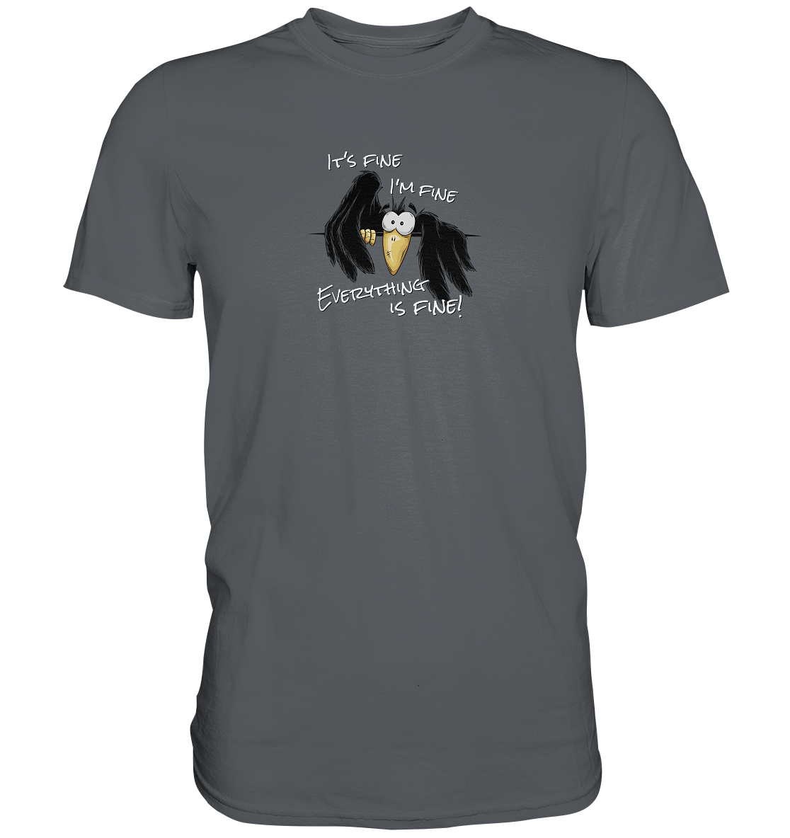 I’m Fine Rabe | Alles Gut Krähe - Premium Shirt
