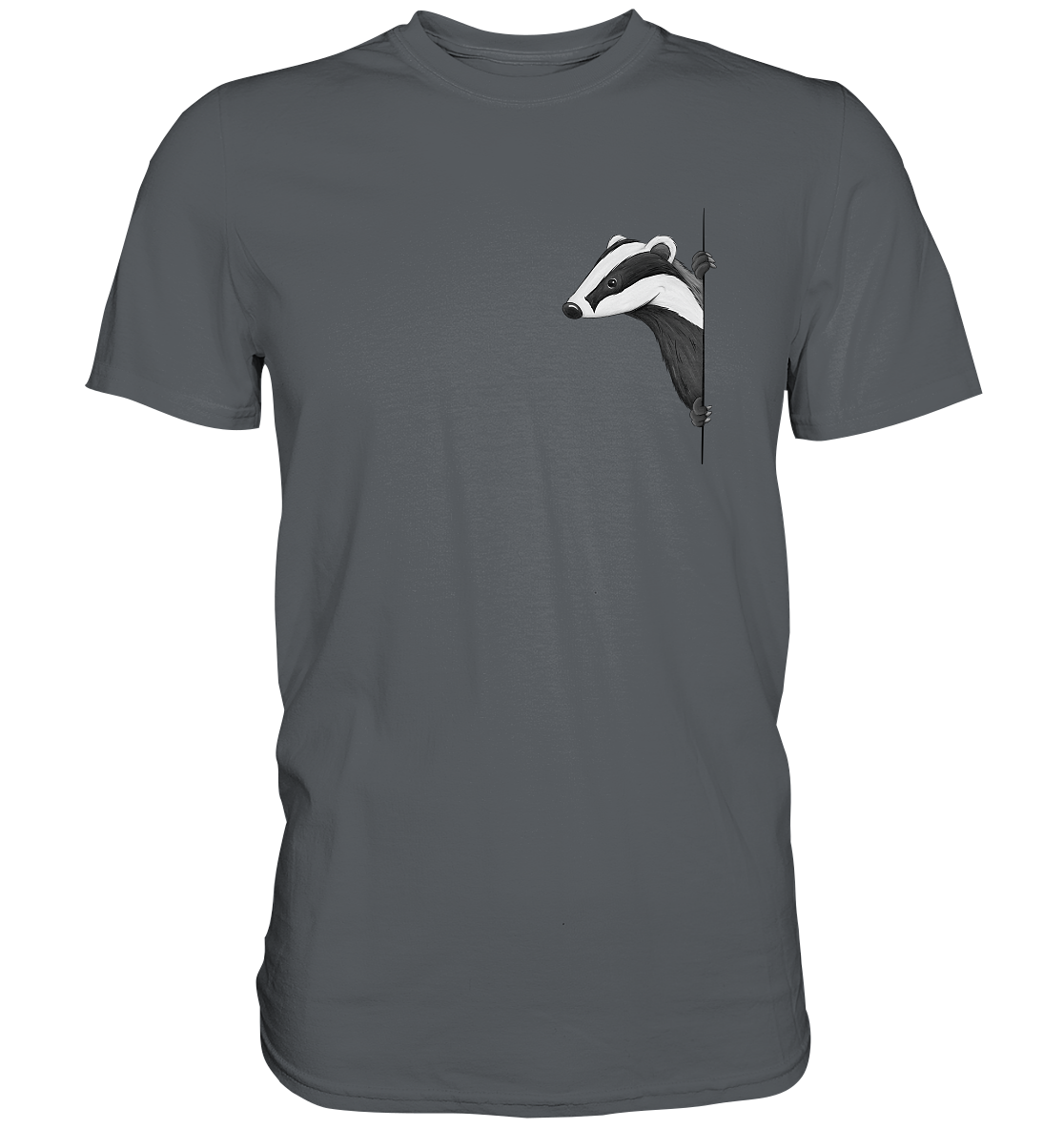 Lässiger Dachs Meister Grimbart - Premium Shirt