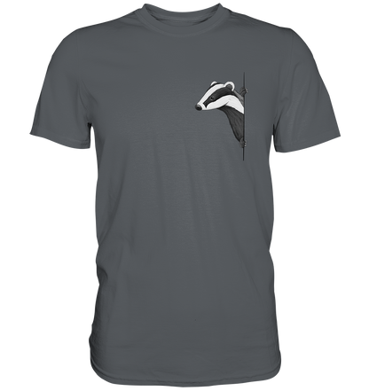 Lässiger Dachs Meister Grimbart - Premium Shirt