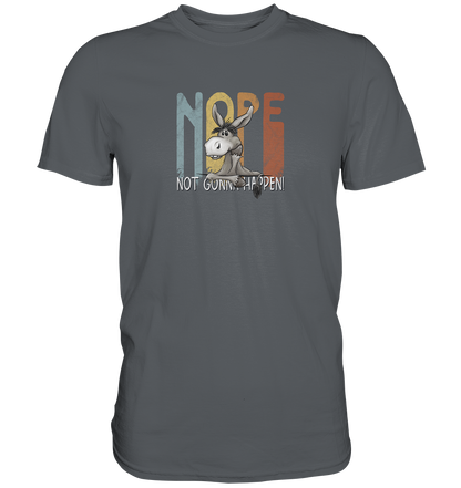 Nope | bockiger Esel - Premium Shirt