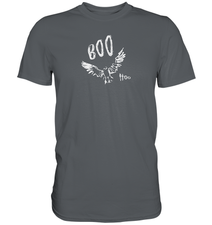 Boo Hoo! Fliegende Eule  - Premium Shirt