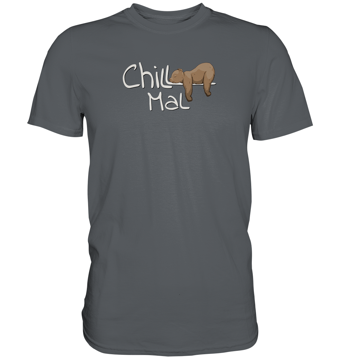 Chill Mal schläfriger Braunbär - Premium Shirt