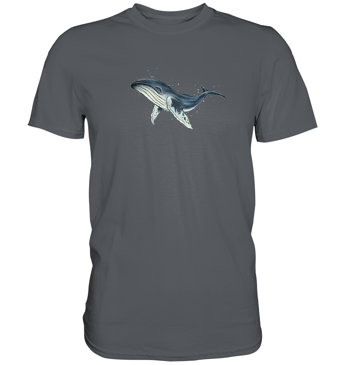 Tiefsee Ozean-Riese Buckelwal - Premium Shirt