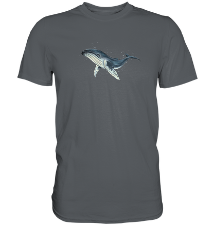 Tiefsee Ozean-Riese Buckelwal - Premium Shirt