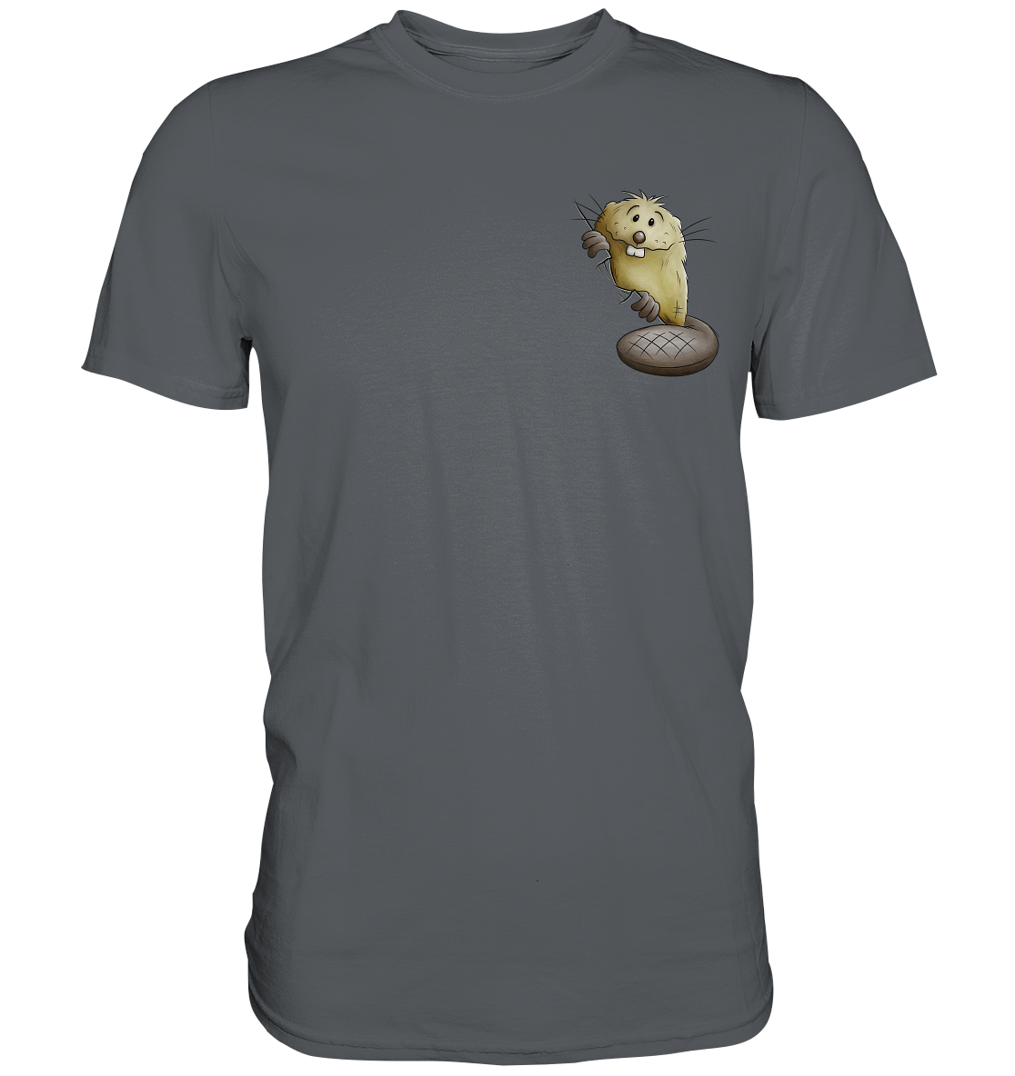 Lustiger frecher Biber - Premium Shirt